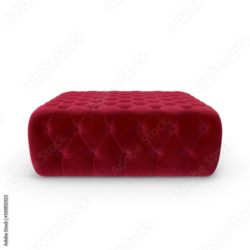 red sofa isolated png