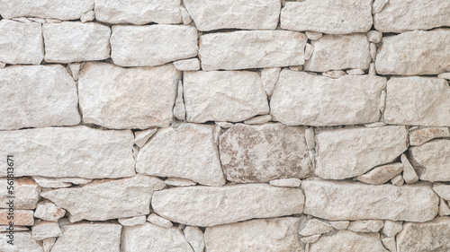 White dry stone wall background for video conferencing