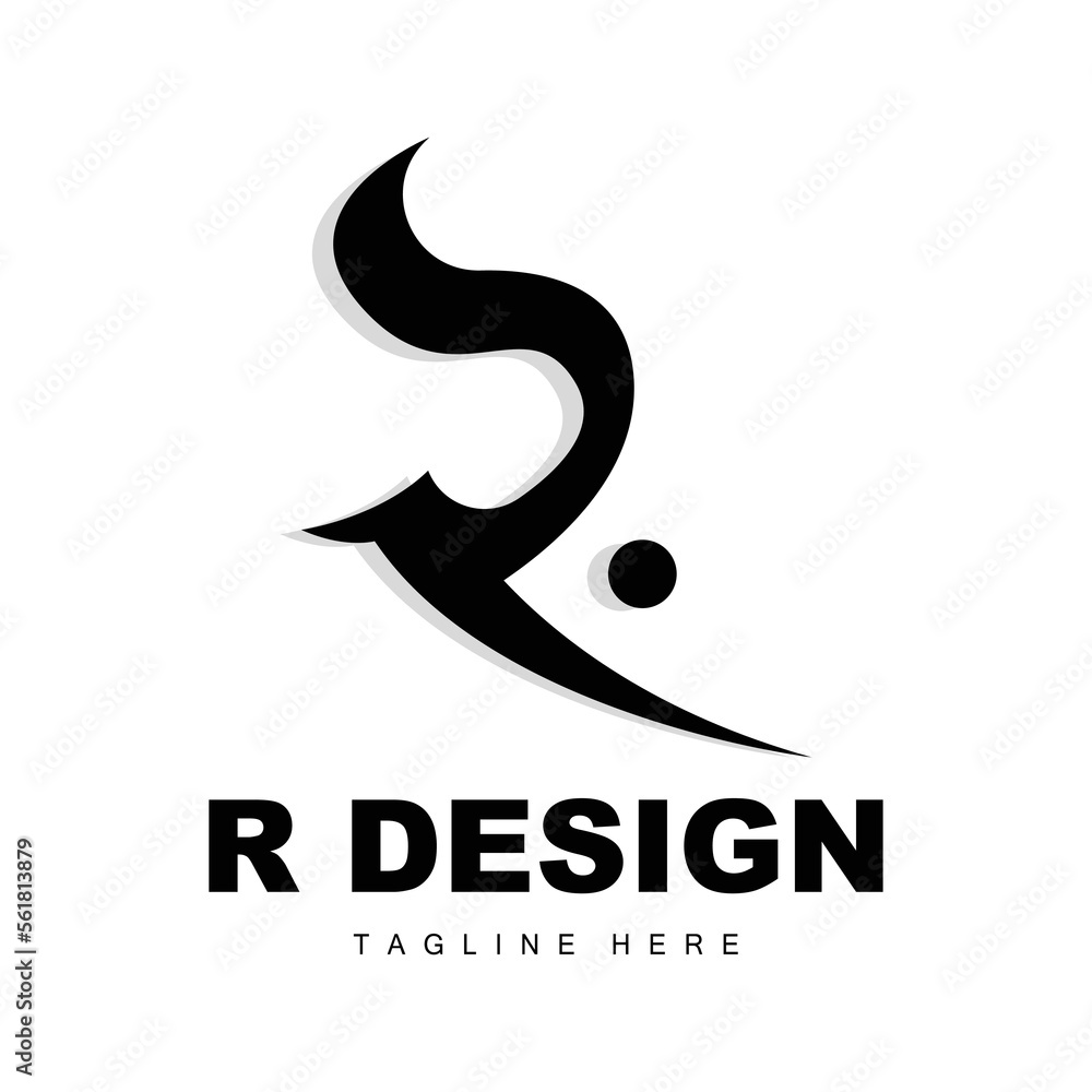 R Letter Logo, Alphabet Vector, Initial R Product Brand Logotype Design R Letter Logo, Alphabet Vector, Initial R Product Brand Logotype Design