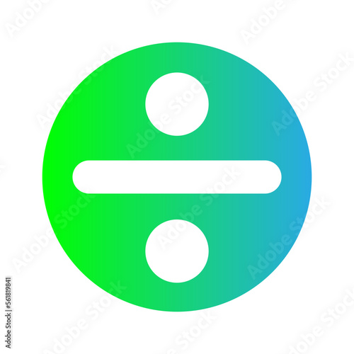 division formula icon