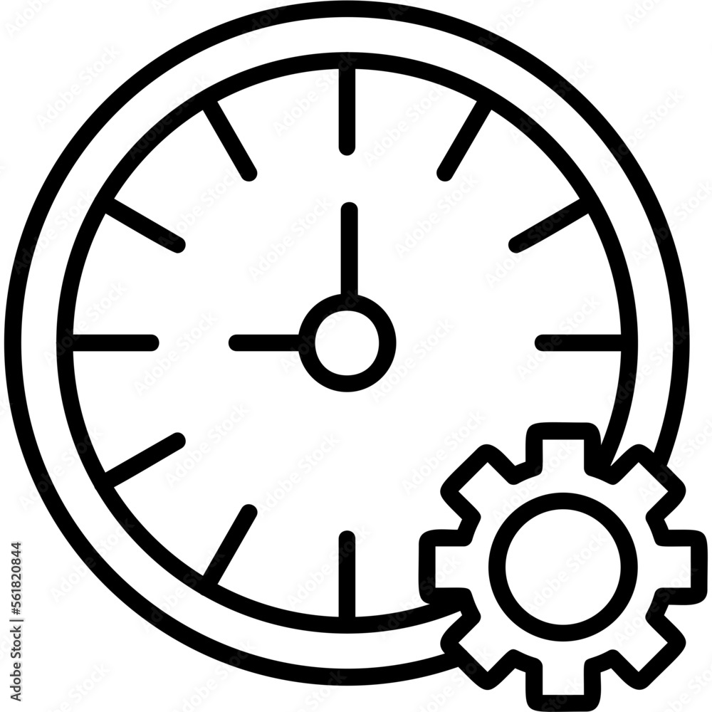 time management icon time management icon