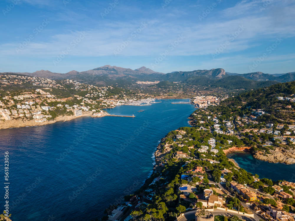 Port Andratx, Mallorca from Drone, Aerial Photography