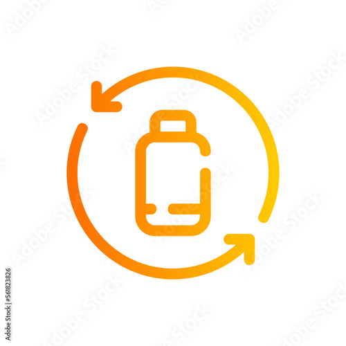 rechargeable gradient icon