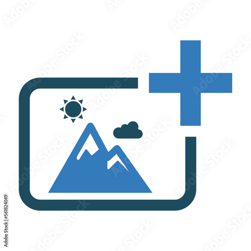Crop, image, photo icon