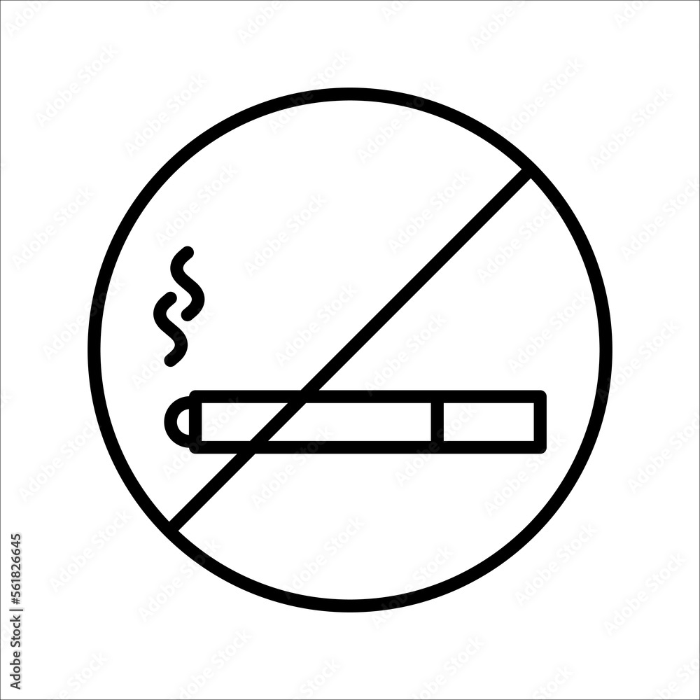 The best of No Smoking icon vector, illustration logo template in trendy style. Suitable for many purposes. The best of No Smoking icon vector, illustration logo template in trendy style. Suitable for many purposes.