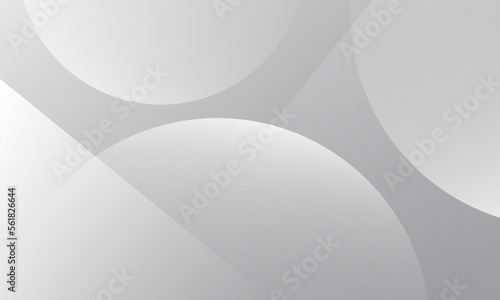 Abstract white background with circles, Eps10 vector