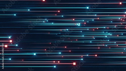 Fiber Optic Lines Background