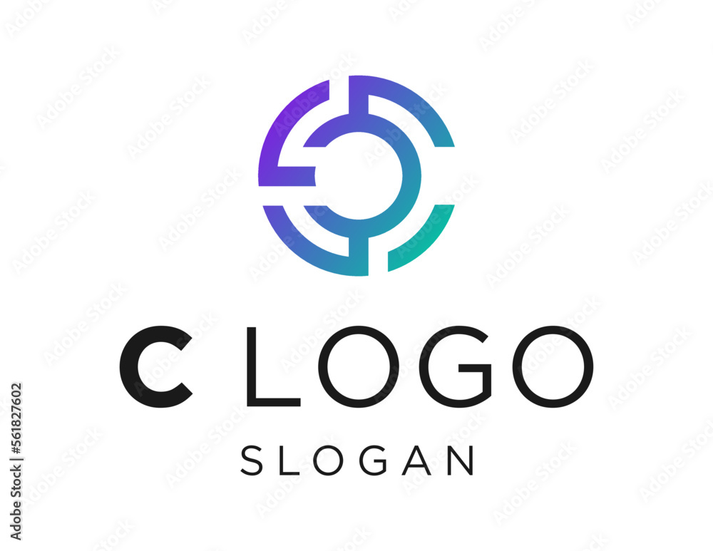 Logo design about C Letter on a white background. created using the CorelDraw application. Logo design about C Letter on a white background. created using the CorelDraw application.