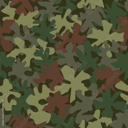 Camouflage seamless pattern background masking camo repeat print