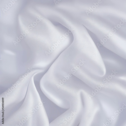 Satin Fabric with Rippled Effect Decorative and Elegant Textile