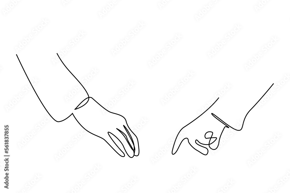 Obraz premium business people meeting plan analysis hands arms fingers pointing talk explain line drawing