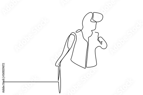 police security public restraint cop danger walk street line drawing