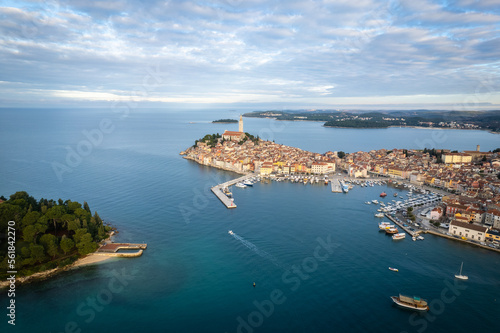 Rovinj from above photo