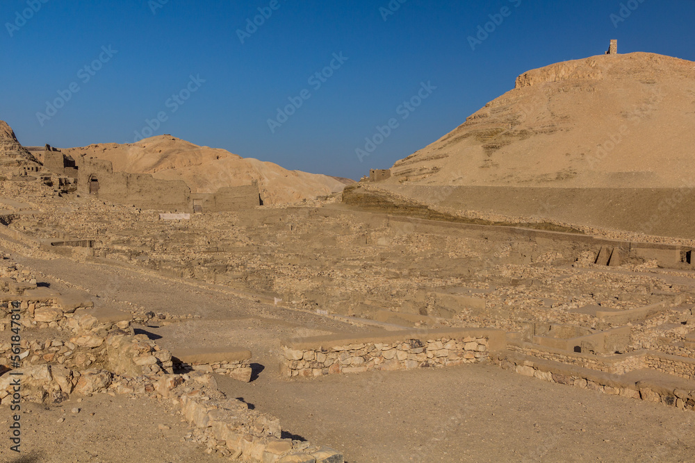 Deir el-Medina, ancient Egyptian workmen's village near Luxor