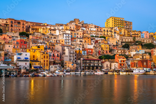 Sciacca, Sicily, Italy from the Port
