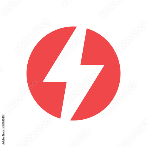 Lightning Icon, Thunder vector illustration