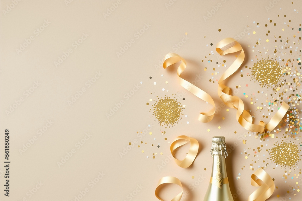 Naklejka premium Celebration Background for Gift Cards, Invitations, Parties