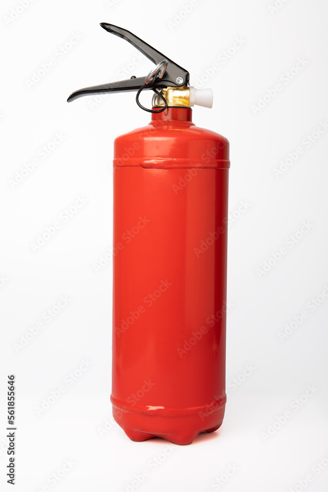 Fire extinguisher isolated on white background. Fire extinguisher isolated on white background.