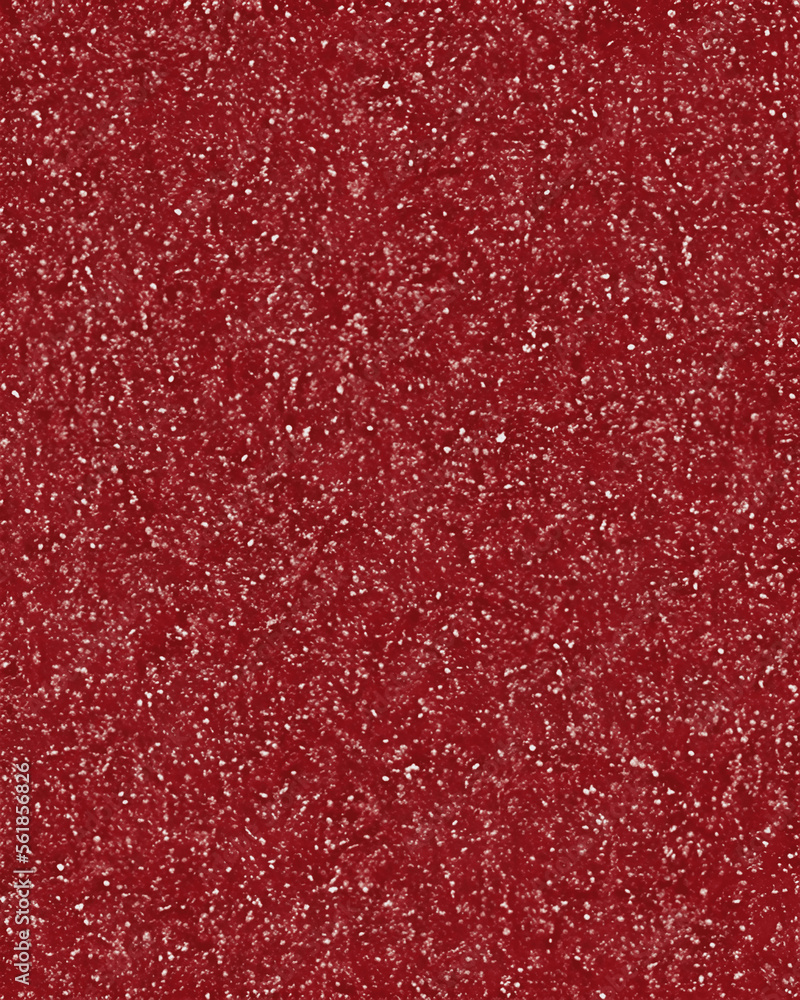 Red Glittered Textured Background Created with Generative AI