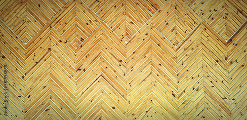 Pattern of brown or yellow wooden background. Wood wallpaper or wall decorated.