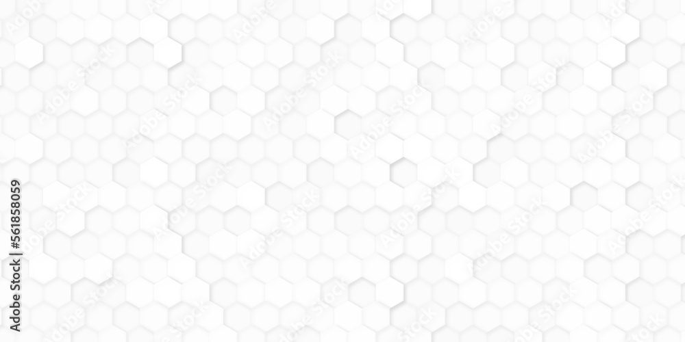 Decorative wall of the honeycomb. Hexagonal structure futuristic white background Decorative wall of the honeycomb. Hexagonal structure futuristic white background