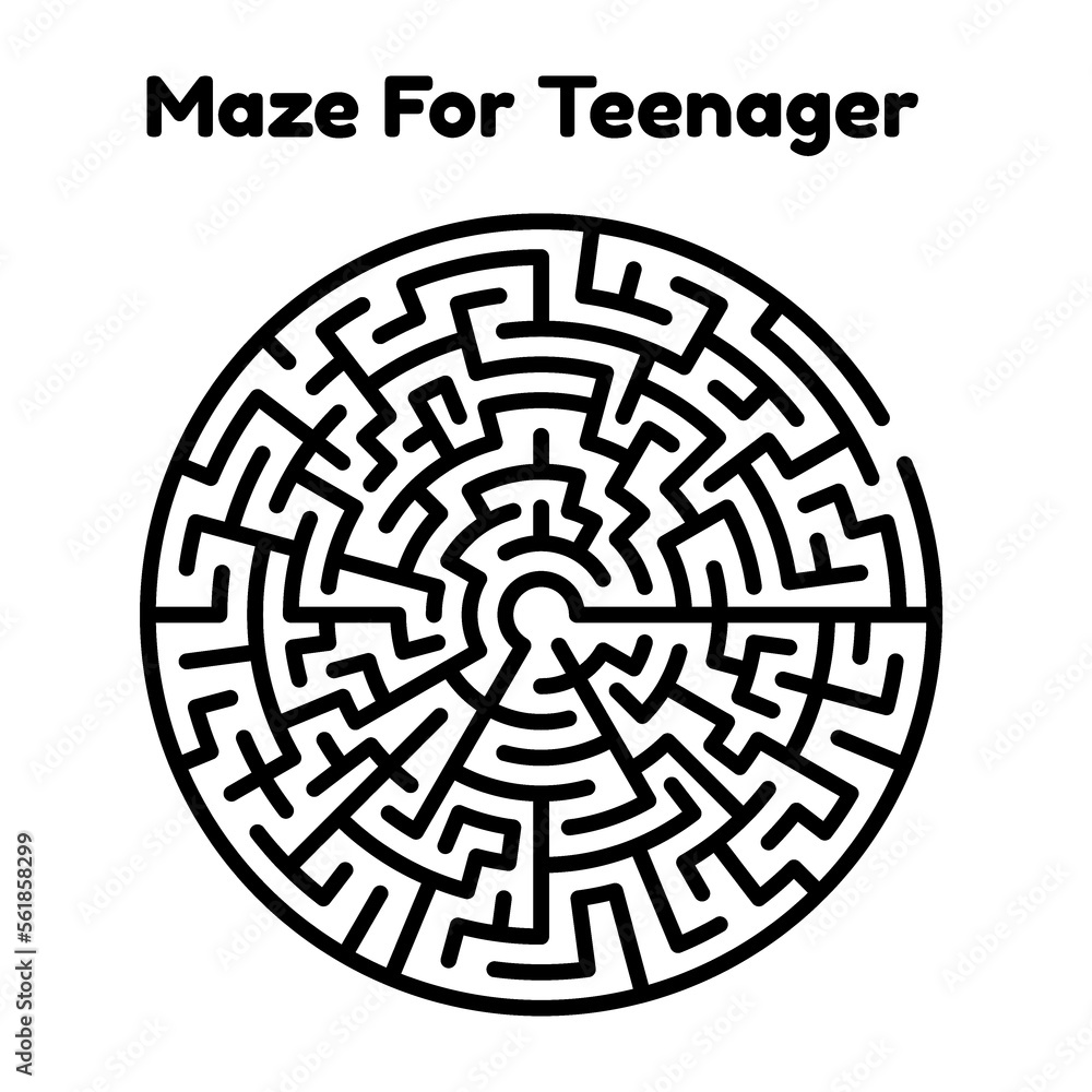 Maze For Teenager Maze For Teenager