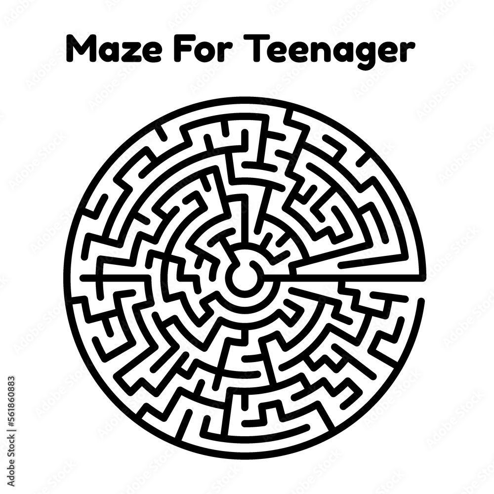 Maze For Teenager Maze For Teenager