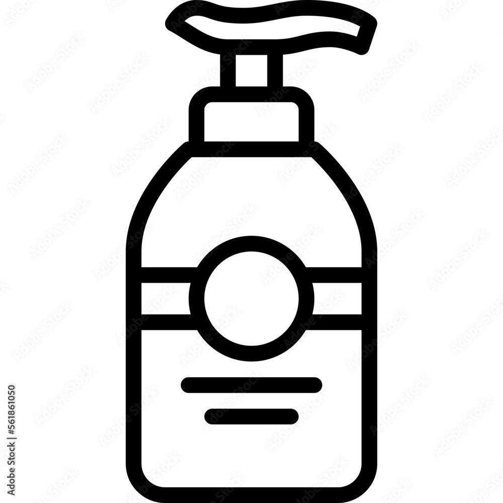 lotion outline icon lotion outline icon