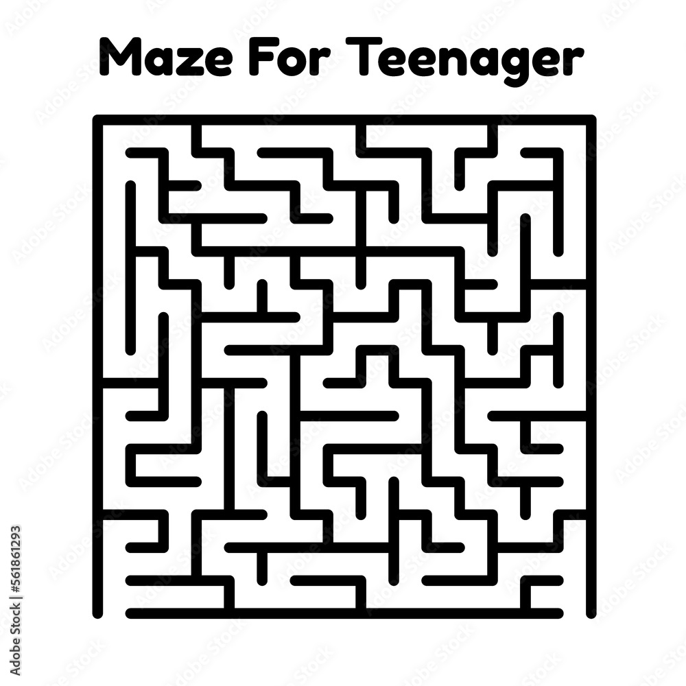 Maze For Teenager Maze For Teenager