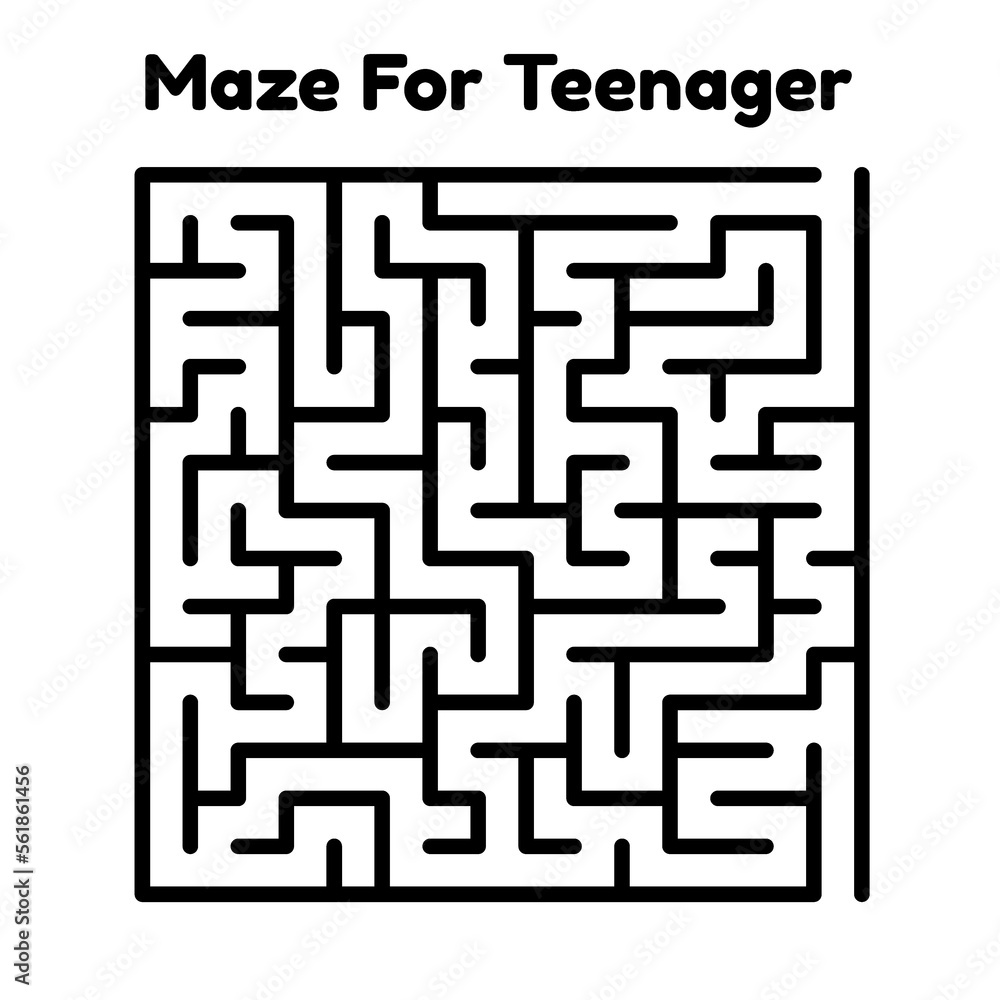 Maze For Teenager Maze For Teenager