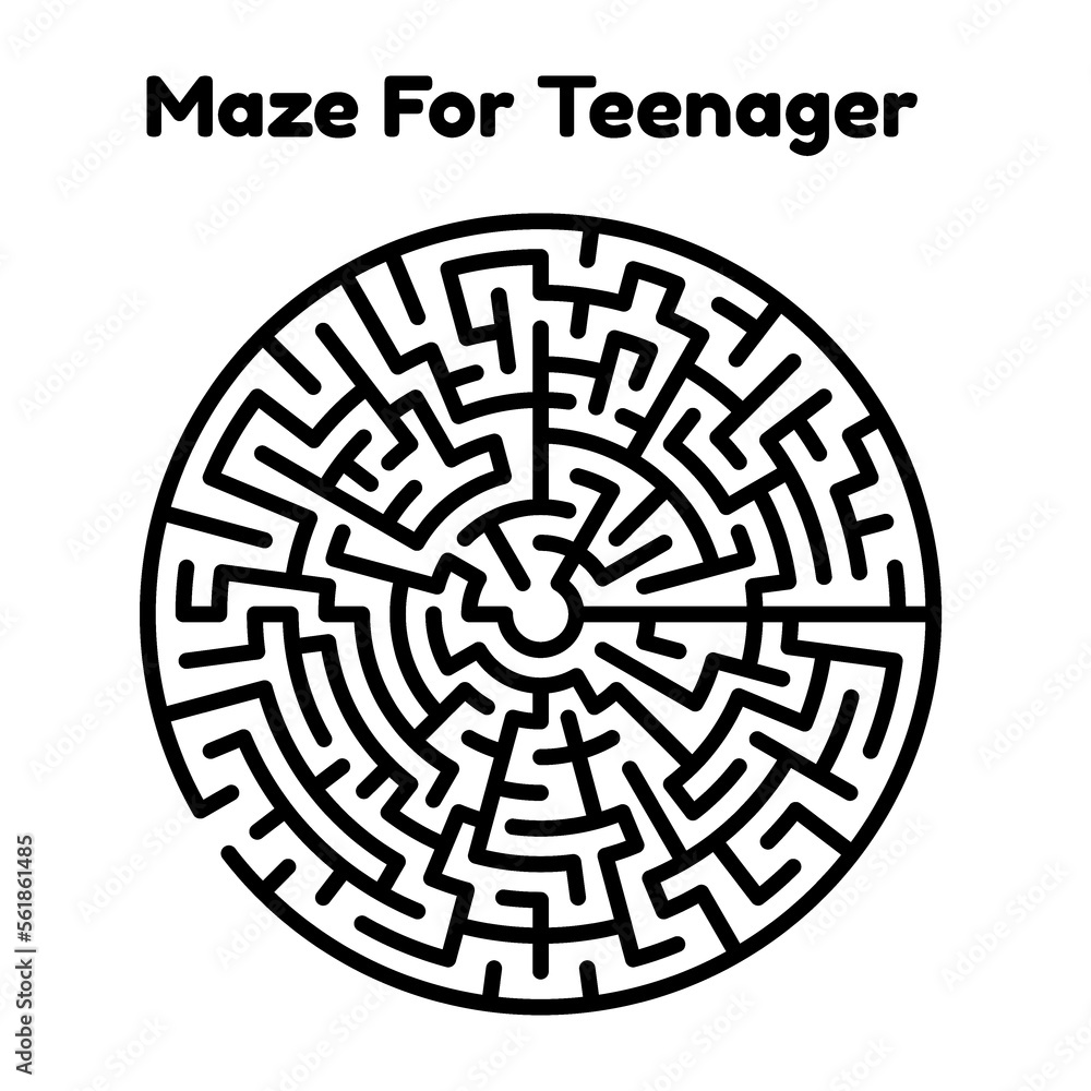 Maze For Teenager Maze For Teenager