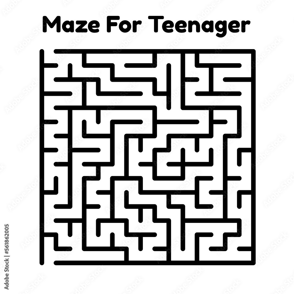 Maze For Teenager Maze For Teenager