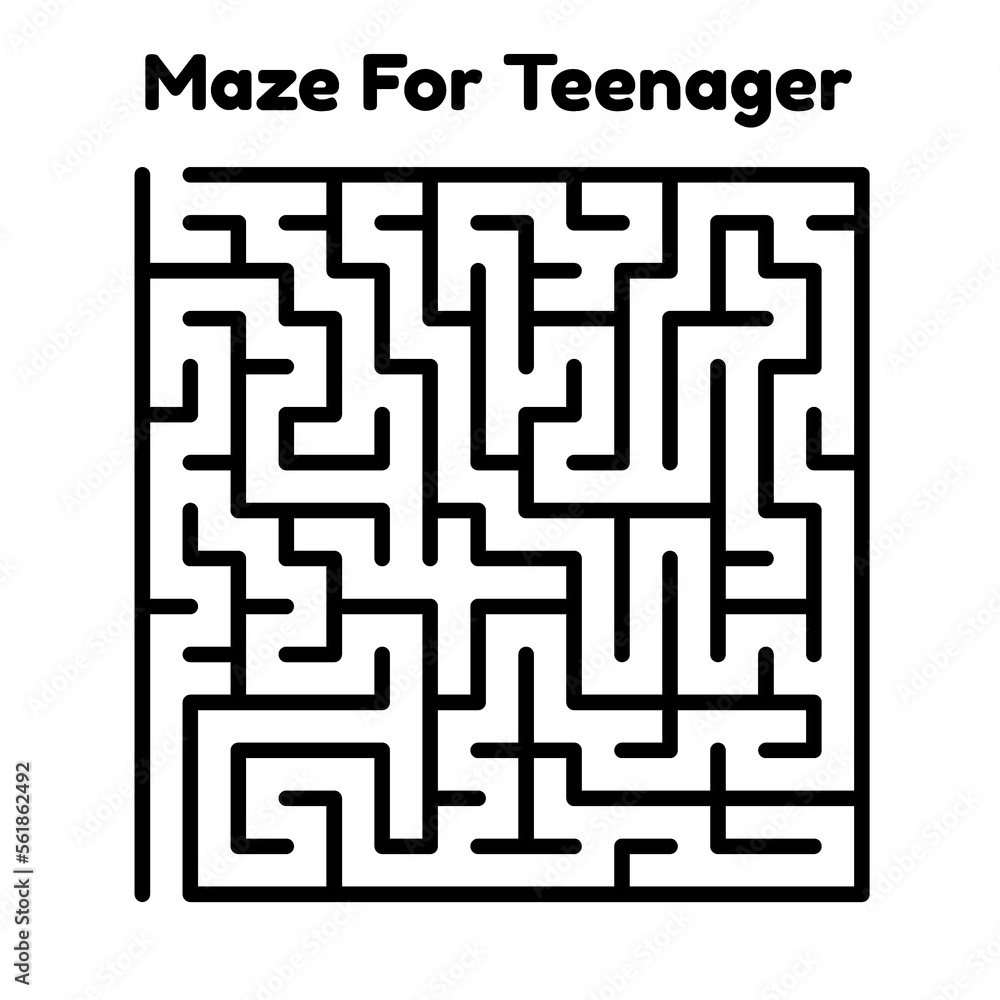 Maze For Teenager Maze For Teenager