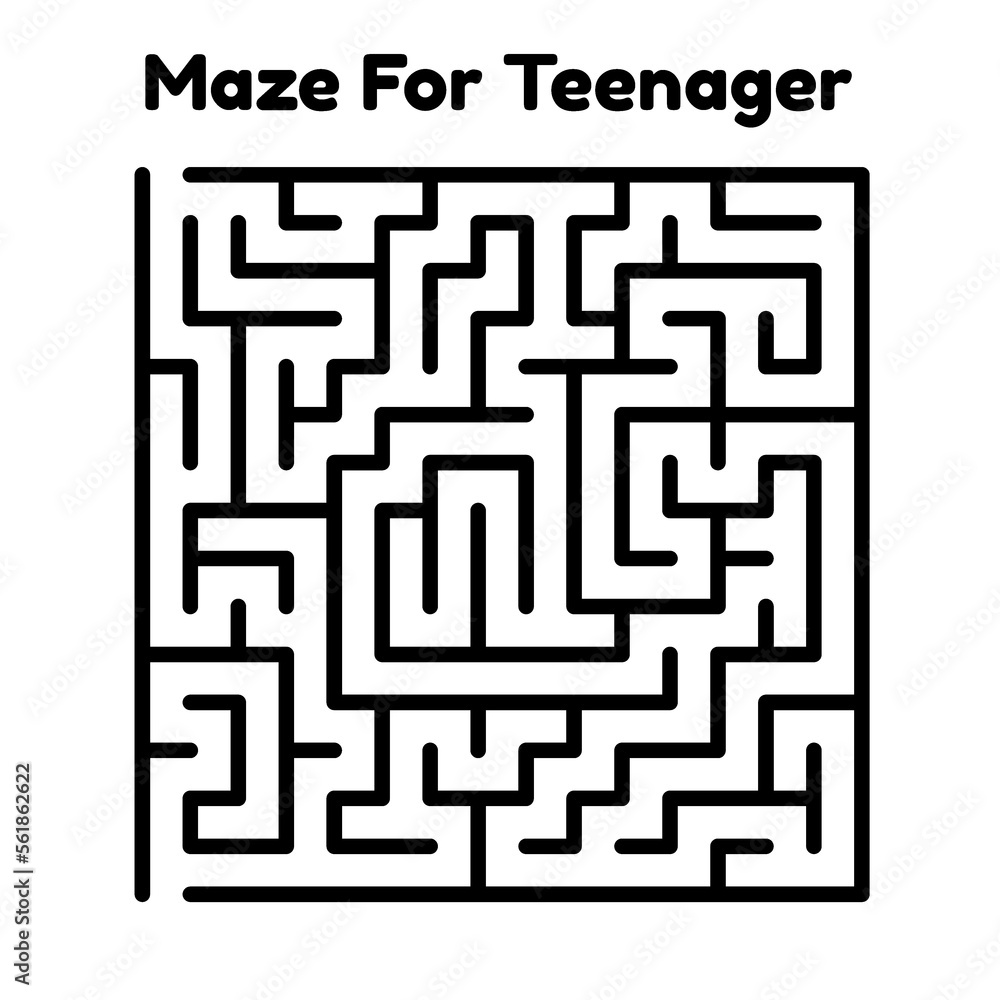 Maze For Teenager Maze For Teenager