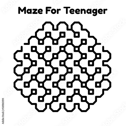 Maze For Teenager