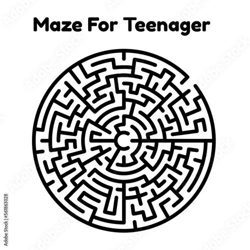 Maze For Teenager