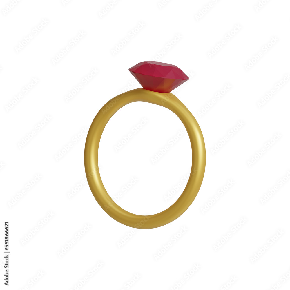 3d valentine's day jewelry icon 3d valentine's day jewelry icon