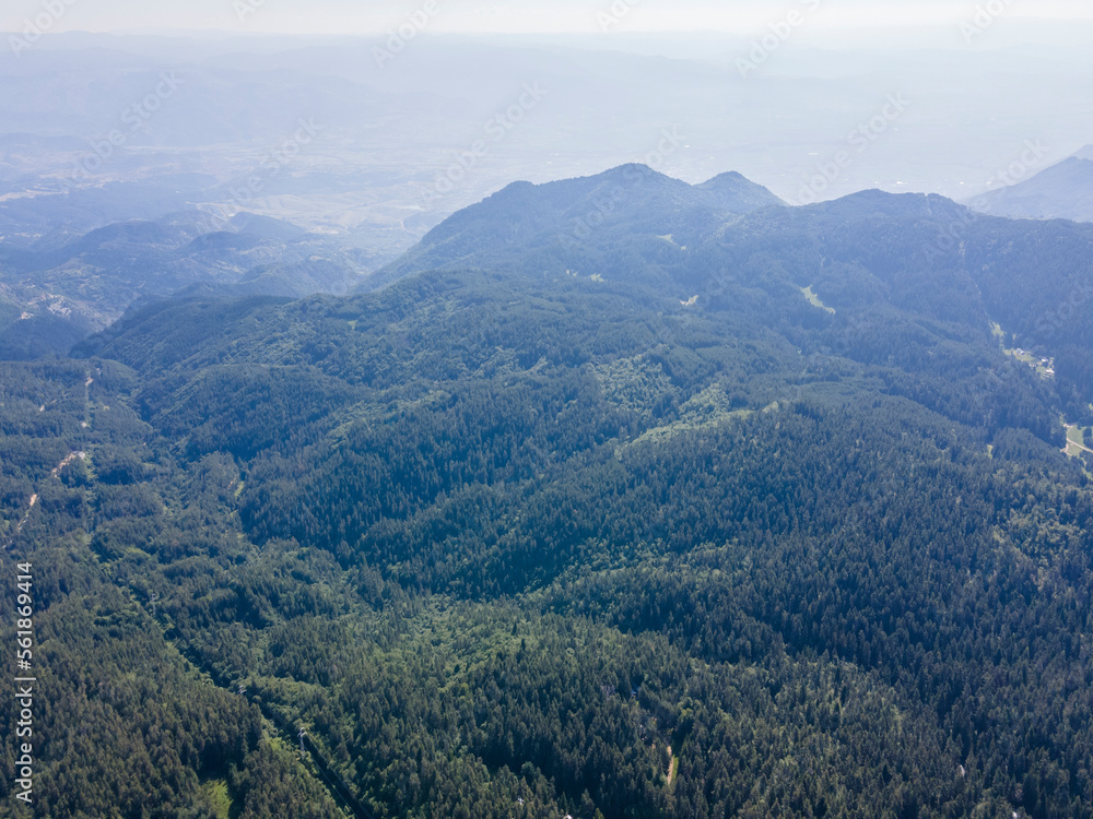 Aerial view of Popovi Livadi Area, Pirin Mountain, Bulgaria