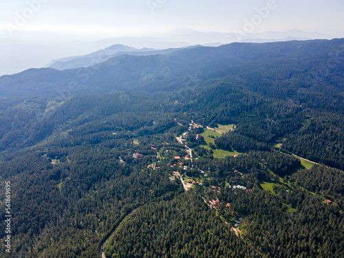 Aerial view of Popovi Livadi Area, Pirin Mountain, Bulgaria