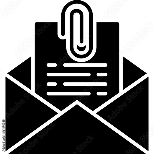 Attach File Email Icon