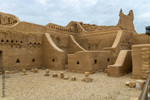 Картината върху платно Imam Abdullah bin Saud Palace, At-Turaif UNESCO World Heritage site, Ad Diriyah,