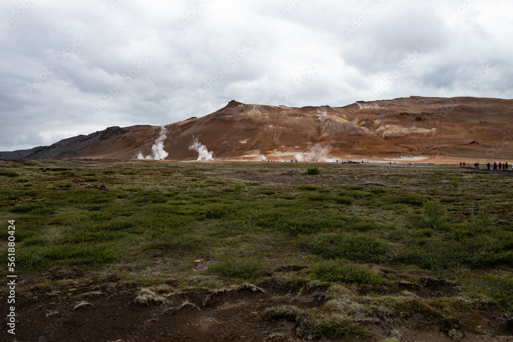 Landmannalaugar Geothermal Field in Iceland. Landmannalaugar Geothermal Field in Iceland.