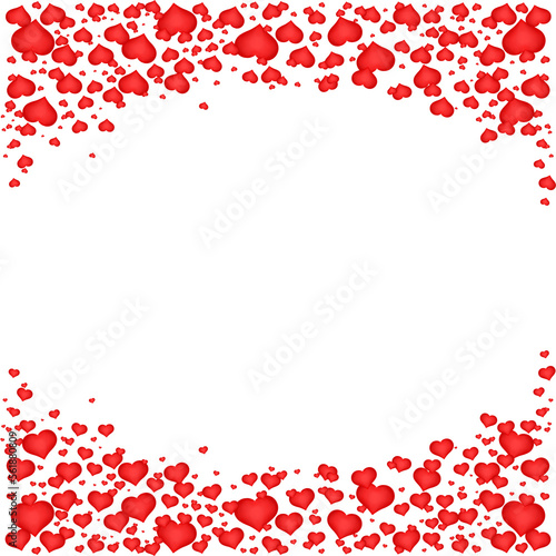 Happy valentine's day frame PNG 
