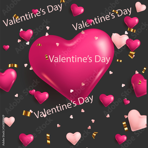 valentines background decoration beautiful romance feelings decoration 