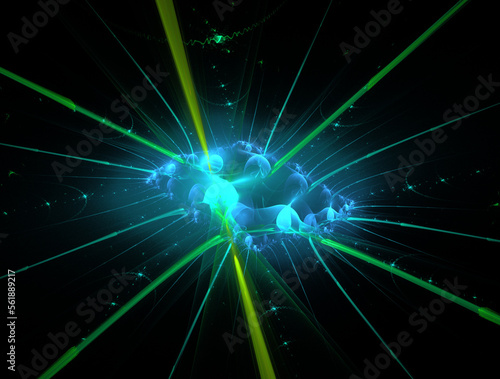 Imaginatory fractal abstract background Image