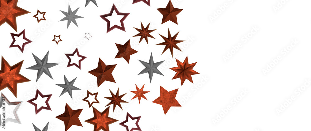 golden stars - in red golden stars - in red