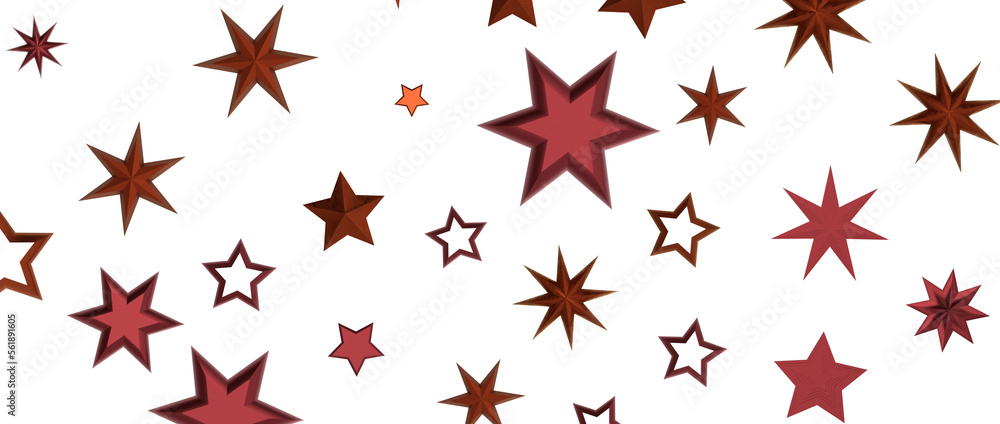 golden stars - in red golden stars - in red