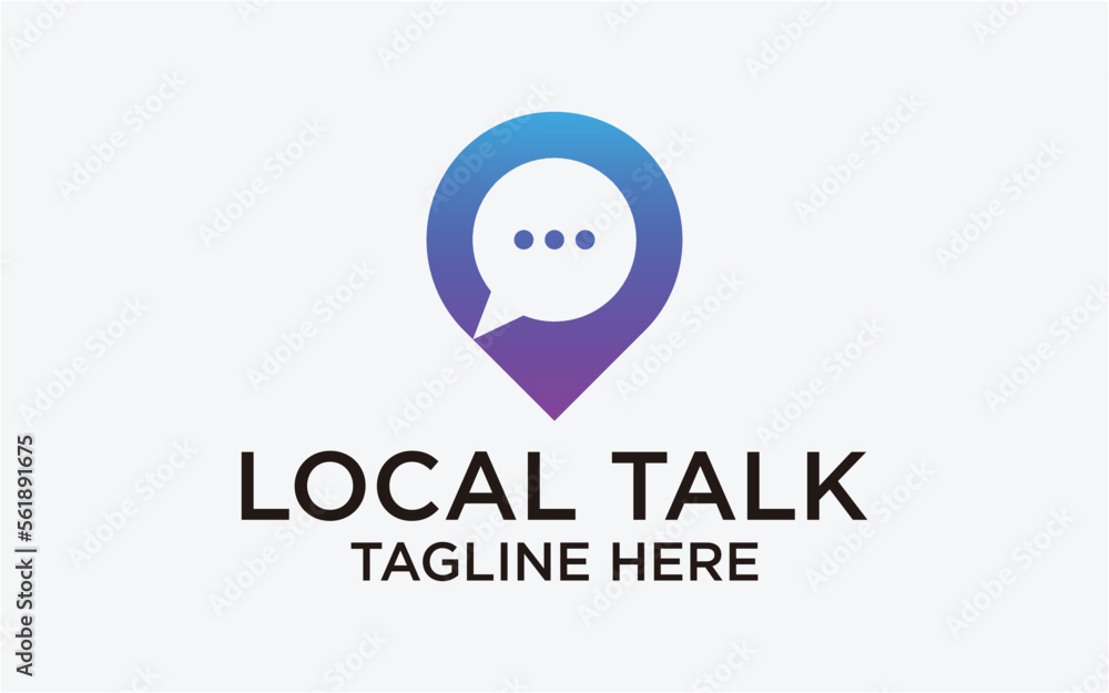 LOCAL SOCIAL LOGO COMBINED SIMPLE
