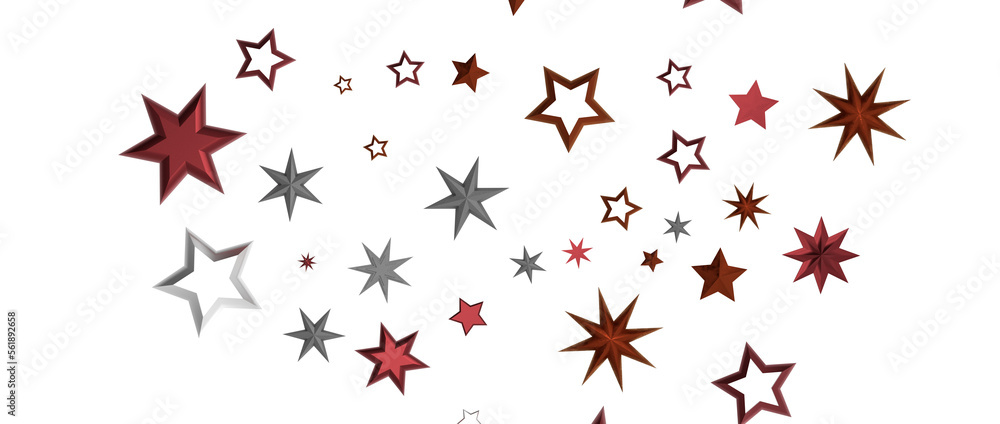 golden stars - in red golden stars - in red