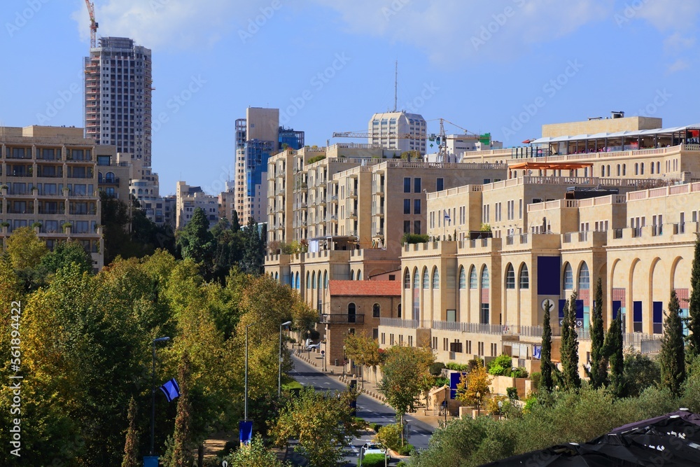 Jerusalem modern city in Israel
